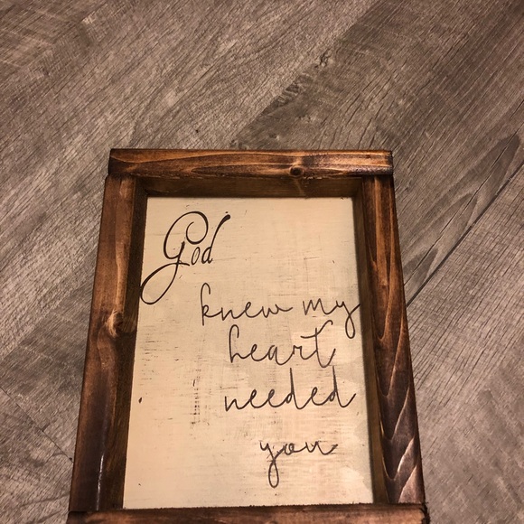 5x7 wood sign - Picture 2 of 4